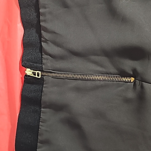 AI Authentic Icon Black W/ Bronze & Gold Festival Girl Mini-Skirt Size M NWT - Picture 12 of 16